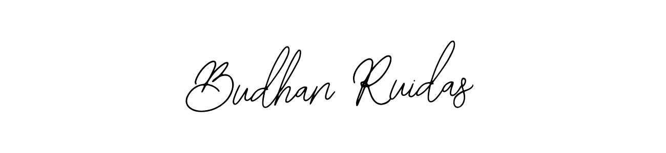 How to make Budhan Ruidas signature? Bearetta-2O07w is a professional autograph style. Create handwritten signature for Budhan Ruidas name. Budhan Ruidas signature style 12 images and pictures png