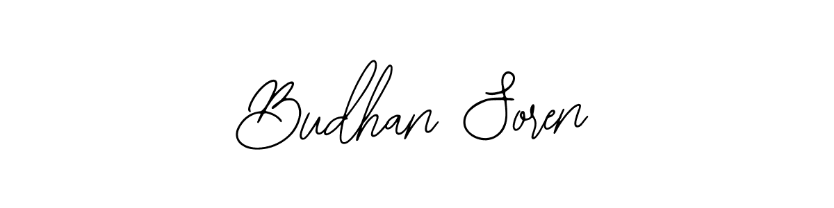 This is the best signature style for the Budhan Soren name. Also you like these signature font (Bearetta-2O07w). Mix name signature. Budhan Soren signature style 12 images and pictures png