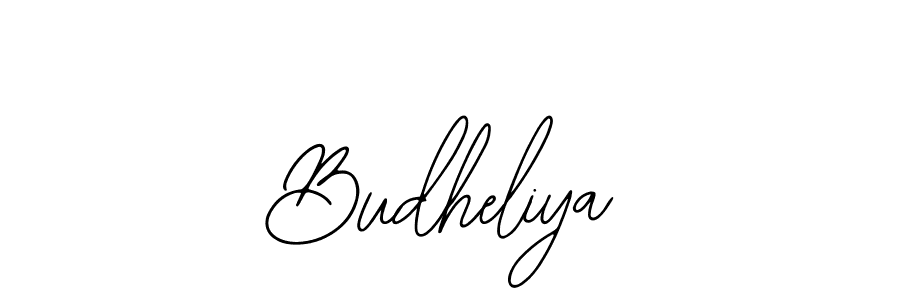 How to Draw Budheliya signature style? Bearetta-2O07w is a latest design signature styles for name Budheliya. Budheliya signature style 12 images and pictures png