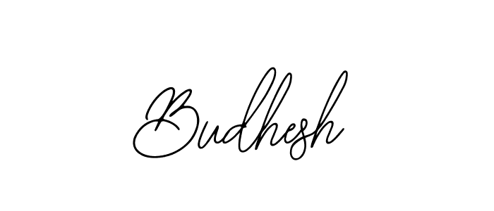 Bearetta-2O07w is a professional signature style that is perfect for those who want to add a touch of class to their signature. It is also a great choice for those who want to make their signature more unique. Get Budhesh name to fancy signature for free. Budhesh signature style 12 images and pictures png