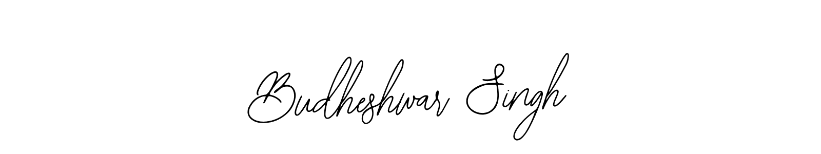 How to make Budheshwar Singh signature? Bearetta-2O07w is a professional autograph style. Create handwritten signature for Budheshwar Singh name. Budheshwar Singh signature style 12 images and pictures png