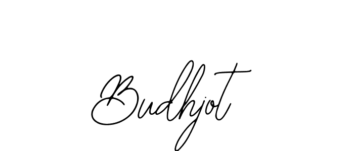 Budhjot stylish signature style. Best Handwritten Sign (Bearetta-2O07w) for my name. Handwritten Signature Collection Ideas for my name Budhjot. Budhjot signature style 12 images and pictures png