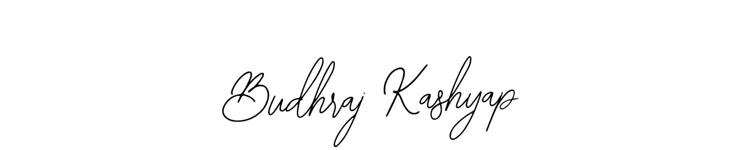 Design your own signature with our free online signature maker. With this signature software, you can create a handwritten (Bearetta-2O07w) signature for name Budhraj Kashyap. Budhraj Kashyap signature style 12 images and pictures png
