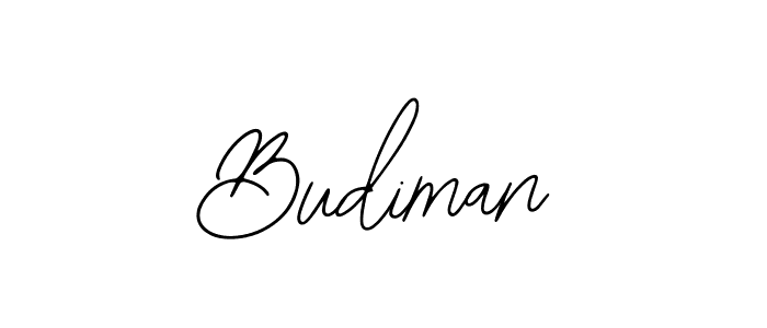 How to make Budiman signature? Bearetta-2O07w is a professional autograph style. Create handwritten signature for Budiman name. Budiman signature style 12 images and pictures png