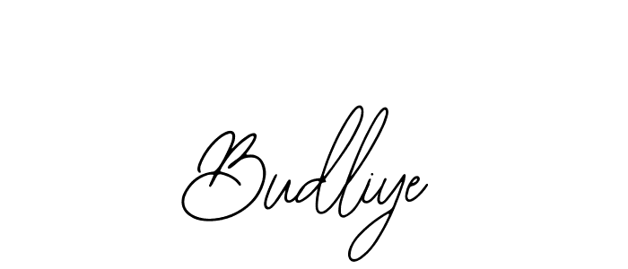 Make a short Budliye signature style. Manage your documents anywhere anytime using Bearetta-2O07w. Create and add eSignatures, submit forms, share and send files easily. Budliye signature style 12 images and pictures png