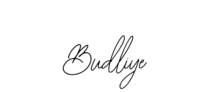 Make a short Budliye signature style. Manage your documents anywhere anytime using Bearetta-2O07w. Create and add eSignatures, submit forms, share and send files easily. Budliye signature style 12 images and pictures png