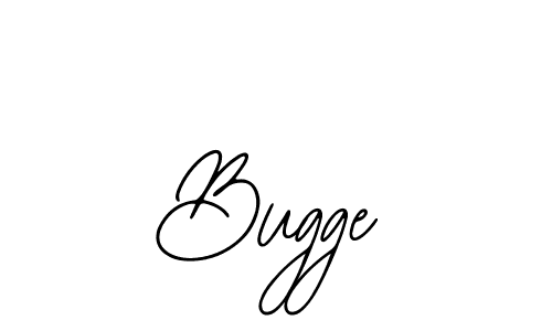 Use a signature maker to create a handwritten signature online. With this signature software, you can design (Bearetta-2O07w) your own signature for name Bugge. Bugge signature style 12 images and pictures png