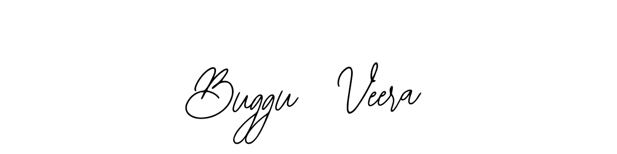 Use a signature maker to create a handwritten signature online. With this signature software, you can design (Bearetta-2O07w) your own signature for name Buggu  Veera. Buggu  Veera signature style 12 images and pictures png