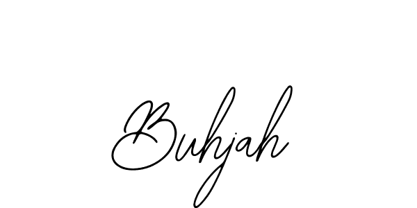 Use a signature maker to create a handwritten signature online. With this signature software, you can design (Bearetta-2O07w) your own signature for name Buhjah. Buhjah signature style 12 images and pictures png