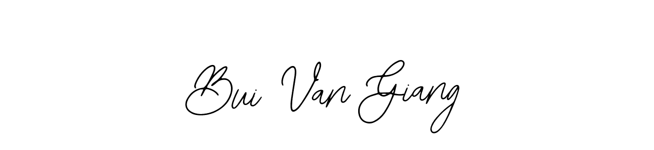 This is the best signature style for the Bui Van Giang name. Also you like these signature font (Bearetta-2O07w). Mix name signature. Bui Van Giang signature style 12 images and pictures png