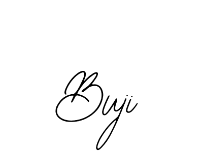 How to make Buji name signature. Use Bearetta-2O07w style for creating short signs online. This is the latest handwritten sign. Buji signature style 12 images and pictures png