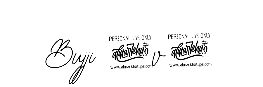 Design your own signature with our free online signature maker. With this signature software, you can create a handwritten (Bearetta-2O07w) signature for name Bujji @v!. Bujji @v! signature style 12 images and pictures png