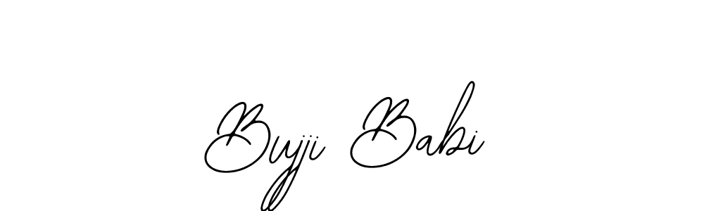 This is the best signature style for the Bujji Babi name. Also you like these signature font (Bearetta-2O07w). Mix name signature. Bujji Babi signature style 12 images and pictures png