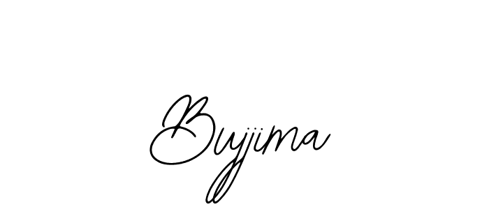 Use a signature maker to create a handwritten signature online. With this signature software, you can design (Bearetta-2O07w) your own signature for name Bujjima. Bujjima signature style 12 images and pictures png