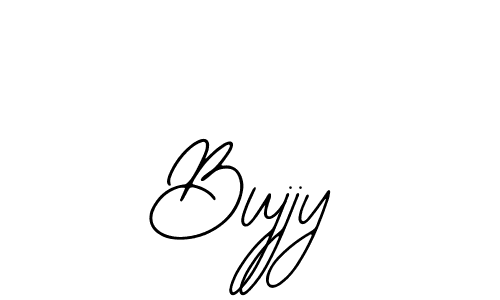 The best way (Bearetta-2O07w) to make a short signature is to pick only two or three words in your name. The name Bujjy include a total of six letters. For converting this name. Bujjy signature style 12 images and pictures png