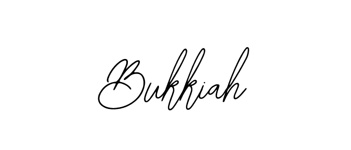 Bukkiah stylish signature style. Best Handwritten Sign (Bearetta-2O07w) for my name. Handwritten Signature Collection Ideas for my name Bukkiah. Bukkiah signature style 12 images and pictures png