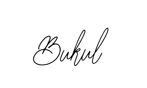 Use a signature maker to create a handwritten signature online. With this signature software, you can design (Bearetta-2O07w) your own signature for name Bukul. Bukul signature style 12 images and pictures png