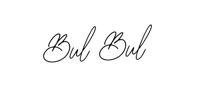 Similarly Bearetta-2O07w is the best handwritten signature design. Signature creator online .You can use it as an online autograph creator for name Bul Bul. Bul Bul signature style 12 images and pictures png