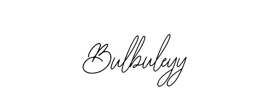Design your own signature with our free online signature maker. With this signature software, you can create a handwritten (Bearetta-2O07w) signature for name Bulbuleyy. Bulbuleyy signature style 12 images and pictures png
