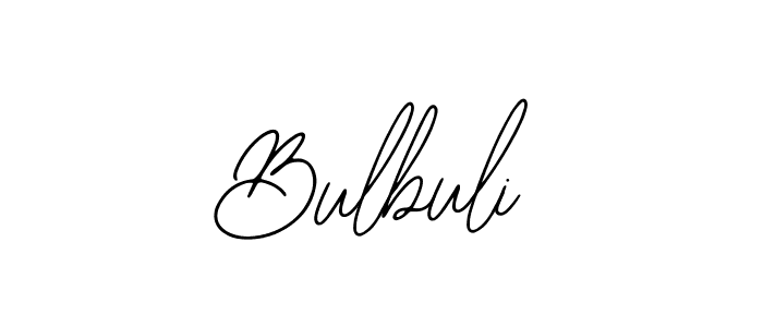 Also we have Bulbuli name is the best signature style. Create professional handwritten signature collection using Bearetta-2O07w autograph style. Bulbuli signature style 12 images and pictures png