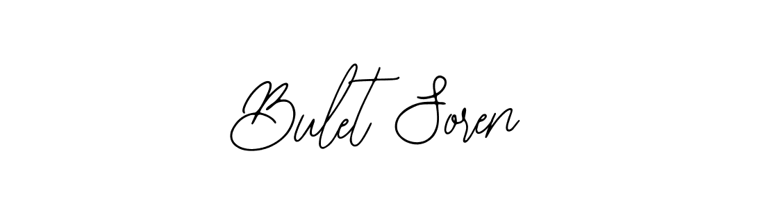 if you are searching for the best signature style for your name Bulet Soren. so please give up your signature search. here we have designed multiple signature styles  using Bearetta-2O07w. Bulet Soren signature style 12 images and pictures png