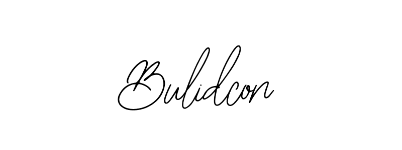 How to make Bulidcon name signature. Use Bearetta-2O07w style for creating short signs online. This is the latest handwritten sign. Bulidcon signature style 12 images and pictures png
