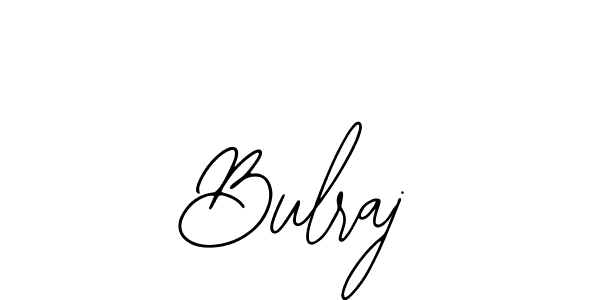Bearetta-2O07w is a professional signature style that is perfect for those who want to add a touch of class to their signature. It is also a great choice for those who want to make their signature more unique. Get Bulraj name to fancy signature for free. Bulraj signature style 12 images and pictures png