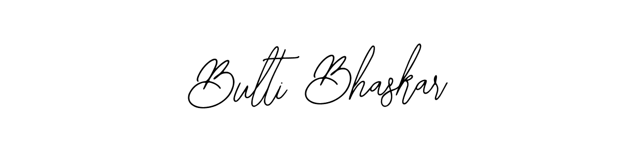 Create a beautiful signature design for name Bulti Bhaskar. With this signature (Bearetta-2O07w) fonts, you can make a handwritten signature for free. Bulti Bhaskar signature style 12 images and pictures png