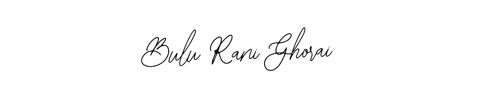 This is the best signature style for the Bulu Rani Ghorai name. Also you like these signature font (Bearetta-2O07w). Mix name signature. Bulu Rani Ghorai signature style 12 images and pictures png