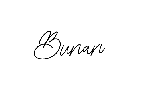 Make a beautiful signature design for name Bunan. Use this online signature maker to create a handwritten signature for free. Bunan signature style 12 images and pictures png