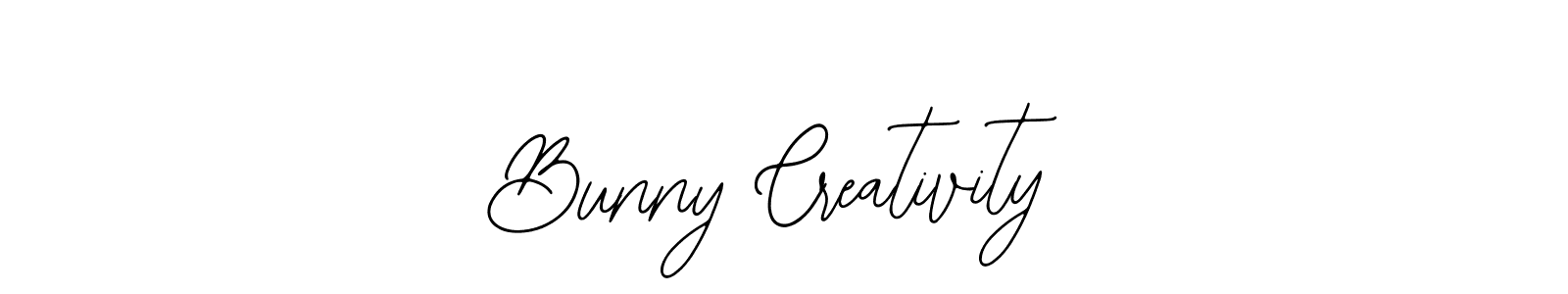 Use a signature maker to create a handwritten signature online. With this signature software, you can design (Bearetta-2O07w) your own signature for name Bunny Creativity. Bunny Creativity signature style 12 images and pictures png