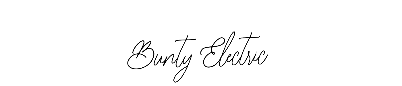 Make a beautiful signature design for name Bunty Electric. Use this online signature maker to create a handwritten signature for free. Bunty Electric signature style 12 images and pictures png