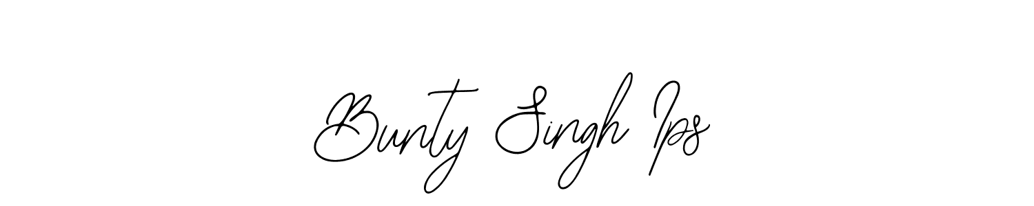 This is the best signature style for the Bunty Singh Ips name. Also you like these signature font (Bearetta-2O07w). Mix name signature. Bunty Singh Ips signature style 12 images and pictures png