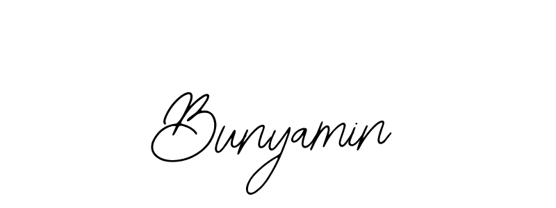 Also we have Bunyamin name is the best signature style. Create professional handwritten signature collection using Bearetta-2O07w autograph style. Bunyamin signature style 12 images and pictures png