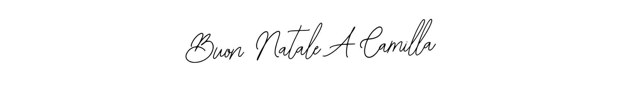 Also You can easily find your signature by using the search form. We will create Buon Natale A Camilla name handwritten signature images for you free of cost using Bearetta-2O07w sign style. Buon Natale A Camilla signature style 12 images and pictures png