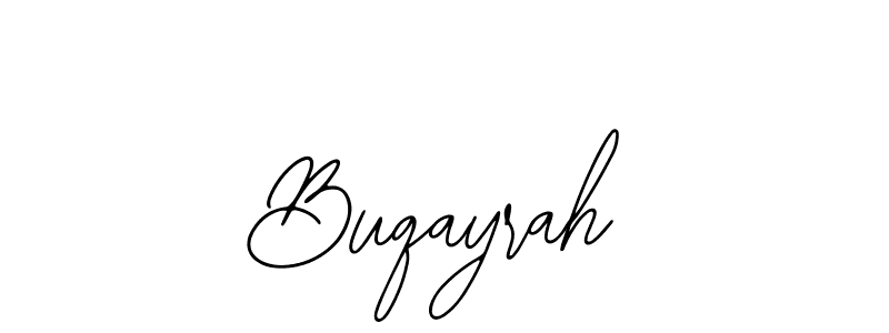 Design your own signature with our free online signature maker. With this signature software, you can create a handwritten (Bearetta-2O07w) signature for name Buqayrah. Buqayrah signature style 12 images and pictures png