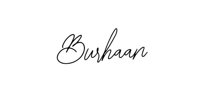 Make a beautiful signature design for name Burhaan. Use this online signature maker to create a handwritten signature for free. Burhaan signature style 12 images and pictures png