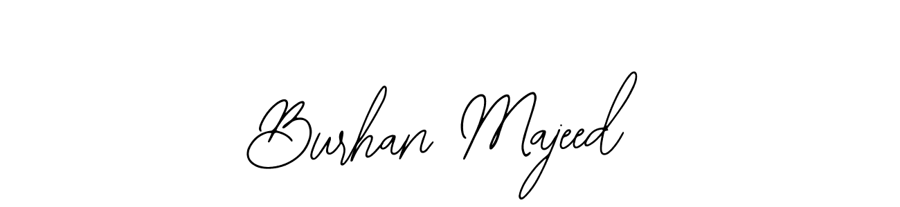 You can use this online signature creator to create a handwritten signature for the name Burhan Majeed. This is the best online autograph maker. Burhan Majeed signature style 12 images and pictures png