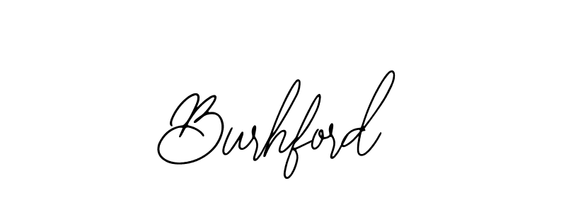 How to make Burhford name signature. Use Bearetta-2O07w style for creating short signs online. This is the latest handwritten sign. Burhford signature style 12 images and pictures png
