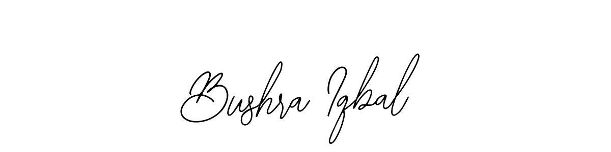 Also we have Bushra Iqbal name is the best signature style. Create professional handwritten signature collection using Bearetta-2O07w autograph style. Bushra Iqbal signature style 12 images and pictures png