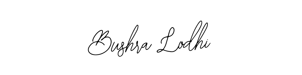 Create a beautiful signature design for name Bushra Lodhi. With this signature (Bearetta-2O07w) fonts, you can make a handwritten signature for free. Bushra Lodhi signature style 12 images and pictures png