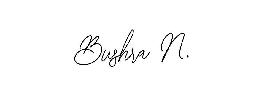 Make a short Bushra N. signature style. Manage your documents anywhere anytime using Bearetta-2O07w. Create and add eSignatures, submit forms, share and send files easily. Bushra N. signature style 12 images and pictures png