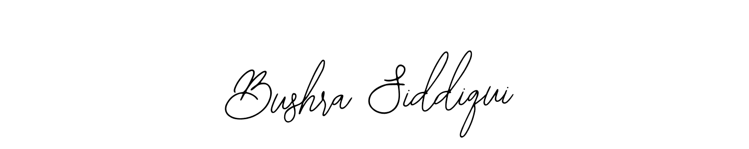 You can use this online signature creator to create a handwritten signature for the name Bushra Siddiqui. This is the best online autograph maker. Bushra Siddiqui signature style 12 images and pictures png