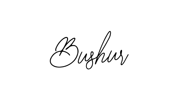 Make a beautiful signature design for name Bushur. Use this online signature maker to create a handwritten signature for free. Bushur signature style 12 images and pictures png