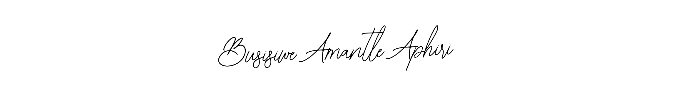 How to make Busisiwe Amantle Aphiri signature? Bearetta-2O07w is a professional autograph style. Create handwritten signature for Busisiwe Amantle Aphiri name. Busisiwe Amantle Aphiri signature style 12 images and pictures png