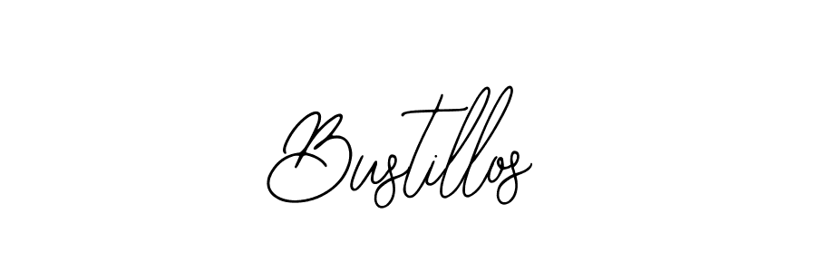 Make a beautiful signature design for name Bustillos. With this signature (Bearetta-2O07w) style, you can create a handwritten signature for free. Bustillos signature style 12 images and pictures png