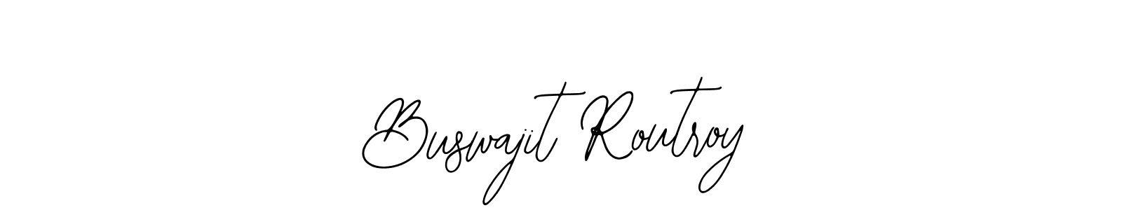 Make a beautiful signature design for name Buswajit Routroy. Use this online signature maker to create a handwritten signature for free. Buswajit Routroy signature style 12 images and pictures png