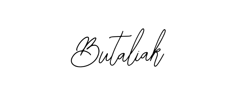Also we have Butaliak name is the best signature style. Create professional handwritten signature collection using Bearetta-2O07w autograph style. Butaliak signature style 12 images and pictures png