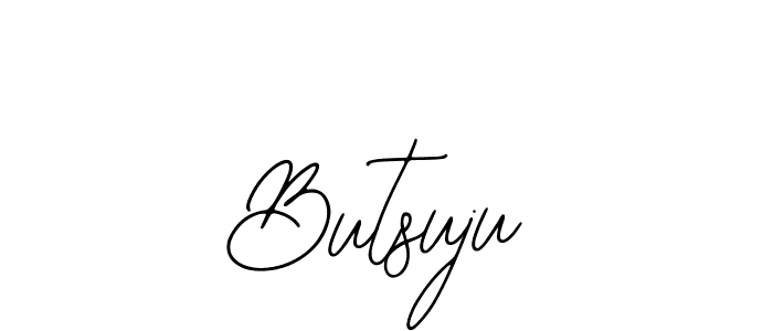 Design your own signature with our free online signature maker. With this signature software, you can create a handwritten (Bearetta-2O07w) signature for name Butsuju. Butsuju signature style 12 images and pictures png