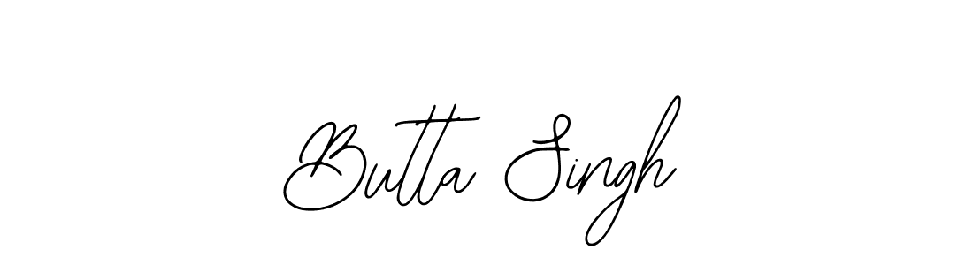 Design your own signature with our free online signature maker. With this signature software, you can create a handwritten (Bearetta-2O07w) signature for name Butta Singh. Butta Singh signature style 12 images and pictures png